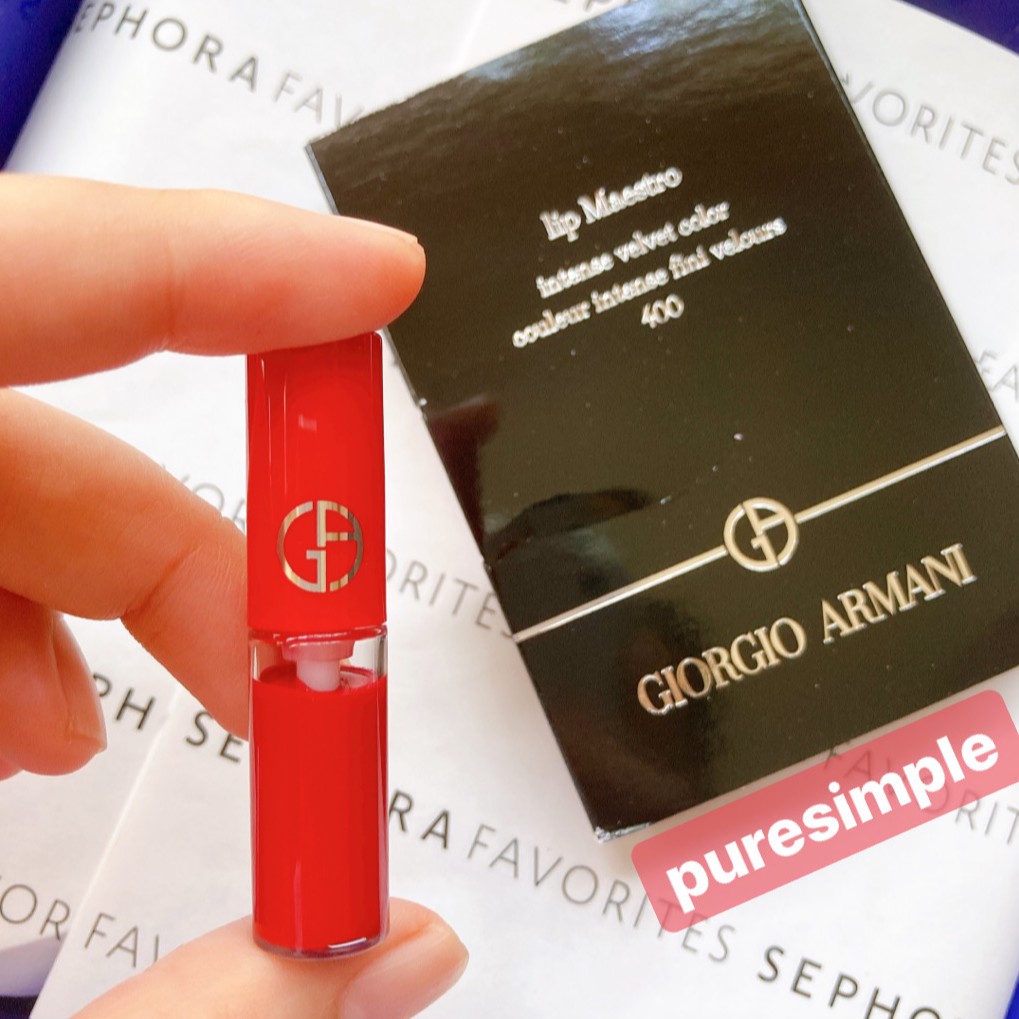 Armani Beauty 💋 Son kem Armani Beauty Lip Maestro Liquid Matte Lipstick in 400