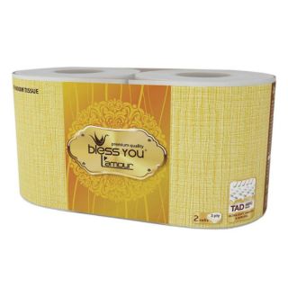 Giấy vệ sinh bless you vàng 10 cuộn