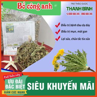 Lá Bồ Công Anh Bắc Khô 100Gr - Hàng Cao Cấp