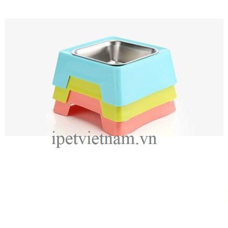 Bát vuông có khay sắt