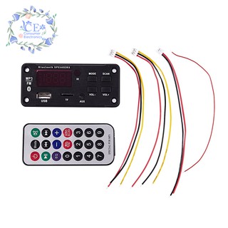 Bảng mạch bluetooth 12V tích hợp máy nghe nhạc mp3 fm chuyên dụng cho xe hơi