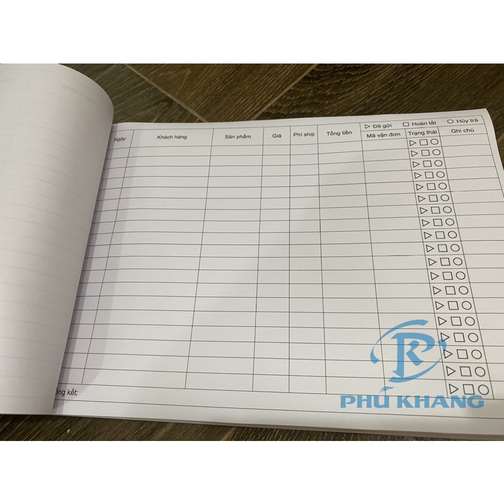 Sổ đối soát COD - A4 -