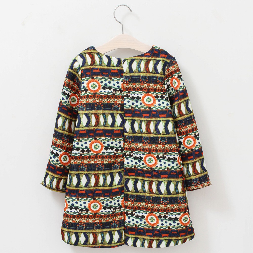 Đầm Sanlutoz Tay Dài Thiết Kế Đơn Giản Cho Bé Gái