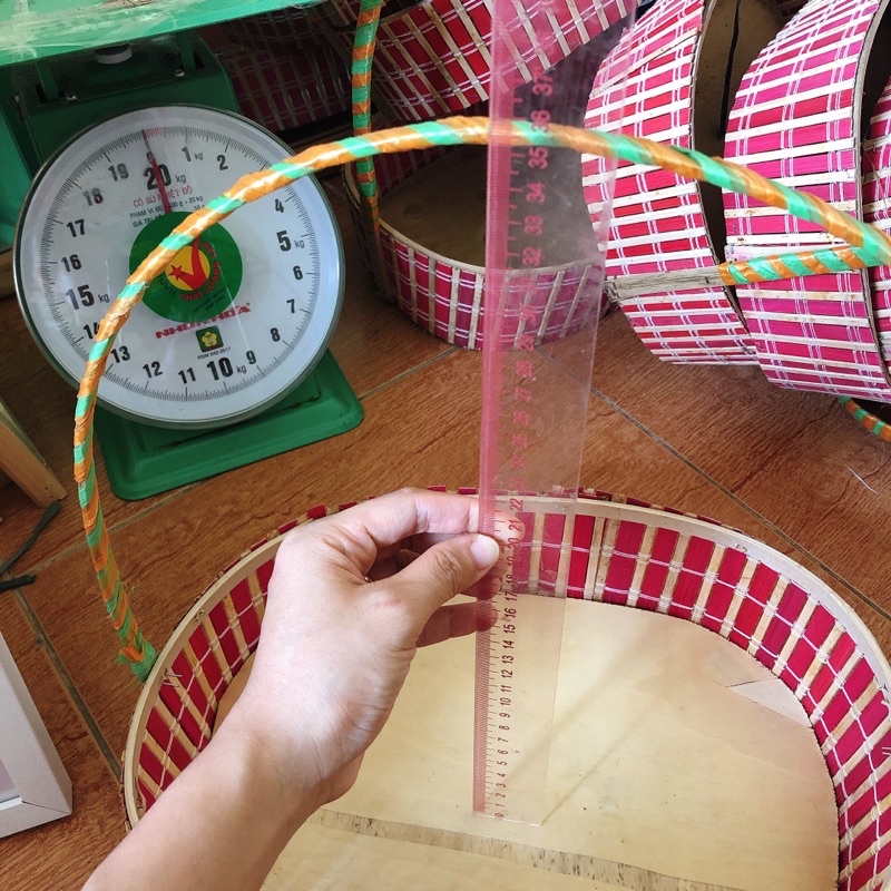 Combo 4 giỏ mành đỏ cỡ đại | BigBuy360 - bigbuy360.vn