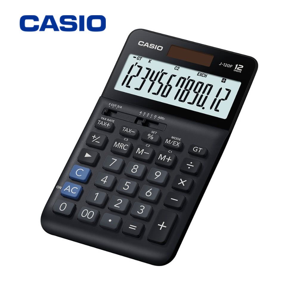 Máy Tính Cỡ Trung bình Gọn nhẹ Casio J-120F