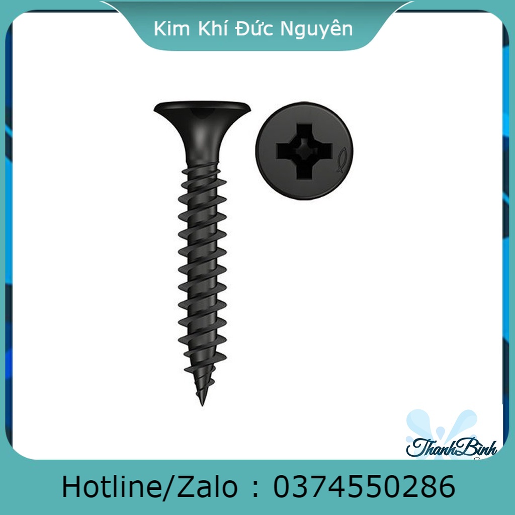 < 100 GRAM > VÍT ĐEN BẮT GỖ CÁC CỠ