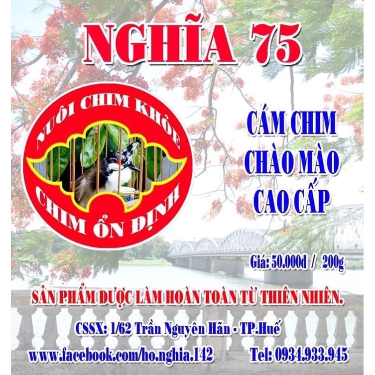 CÁM CHÀO MÀO NGHĨA 75 ĐẤU