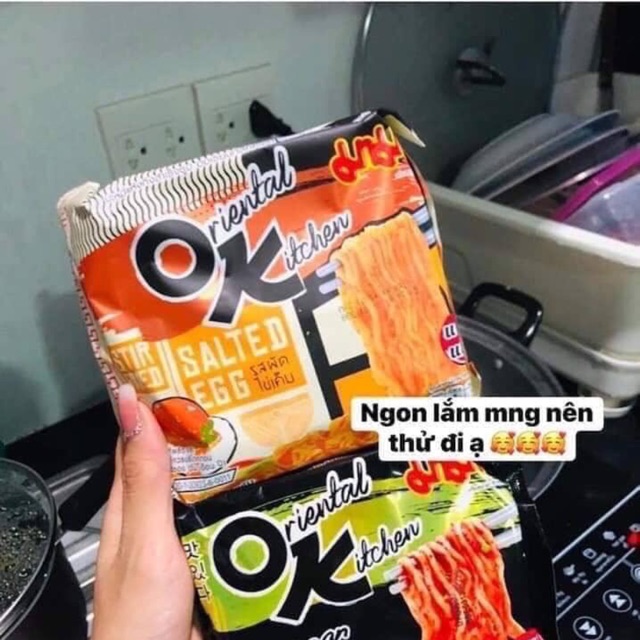 MỲ TRỘN OK THÁI LAN( 4 GÓI)