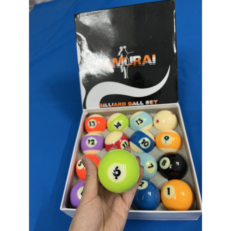 Bộ bóng bida / bi-a Samurai