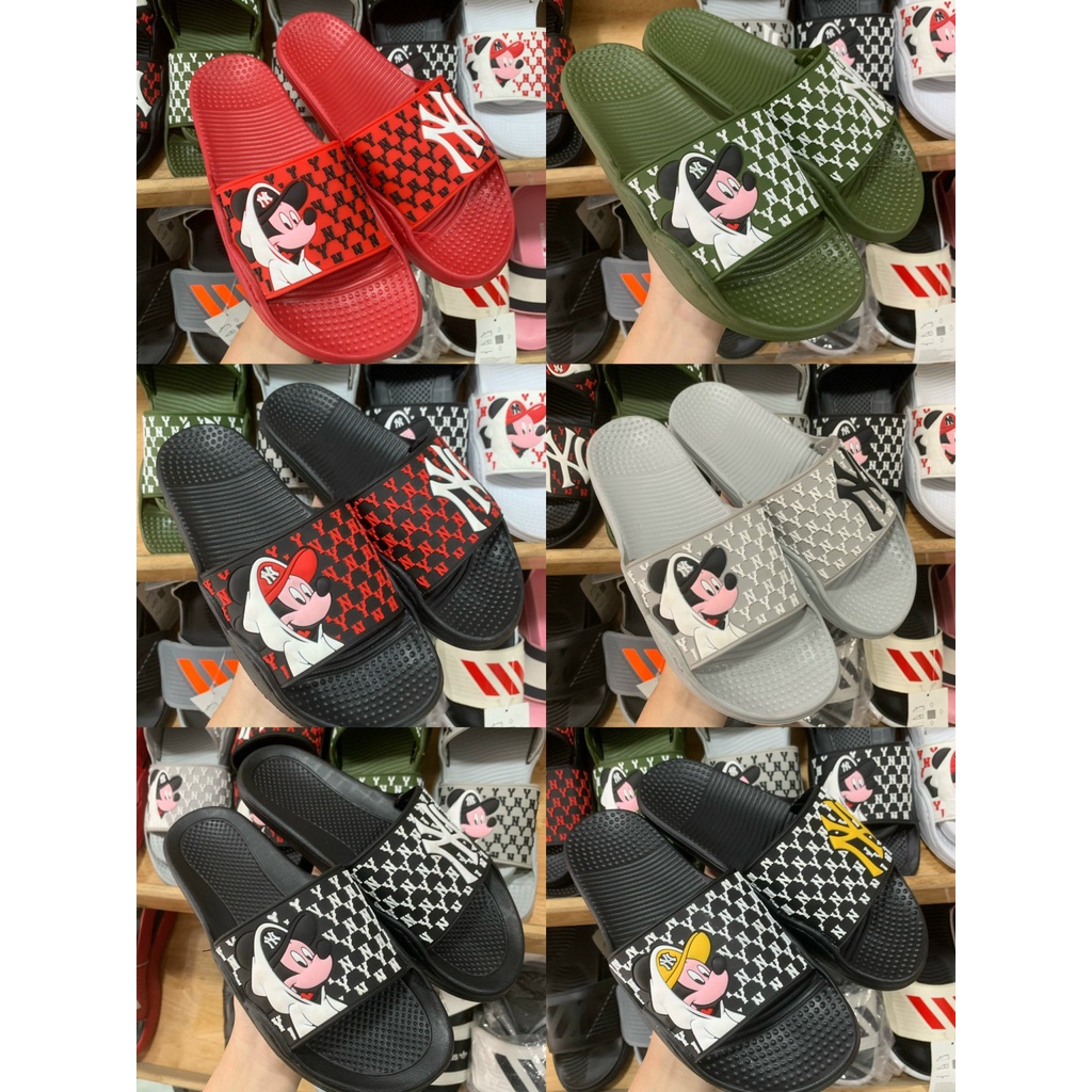 Dép nữ Mickey quai ngang cute mang siêu êm ( XÃ LỖ )