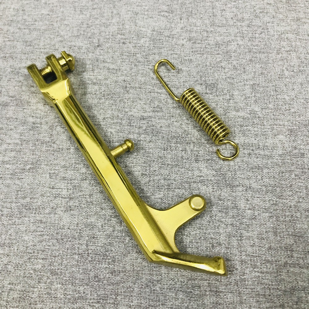 Chân chống INOX đặt gắn cho các loại xe chiều dài 21cm, nhiều màu sắc