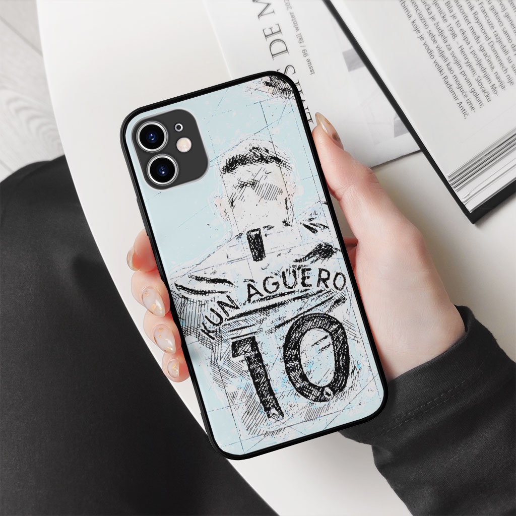 Vỏ Điện Thoại TANAKA Aguero Sergio 3 Kun Aguero đẹp nam cho SAMSUNG & iPhone FOO20211977