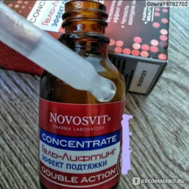 Serum Novosvit Đỏ Chống Lão Hoá Nâng Cơ Mặt