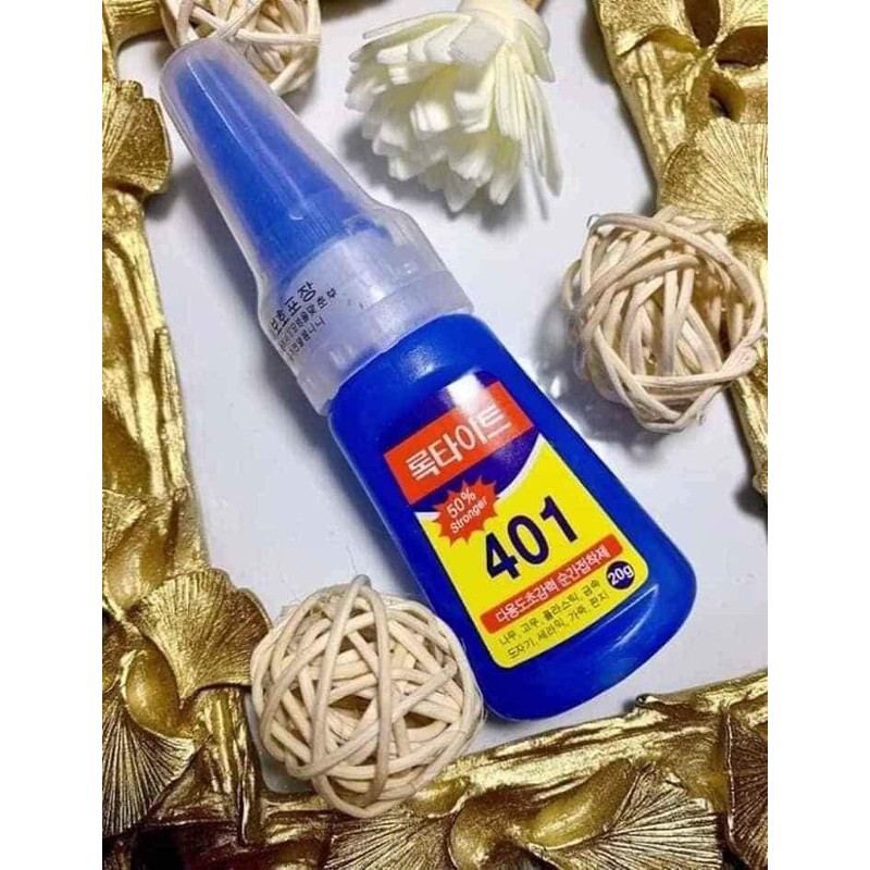 Keo 401 Dán Móng Nail  - Keo Dán Đa Năng Hàn Quốc Loại Tốt Chuyên Dụng Cho Dân Làm Móng