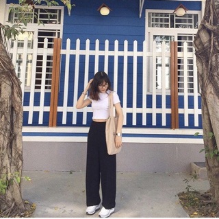 QUẦN CULOTTES DÀI ĐEN