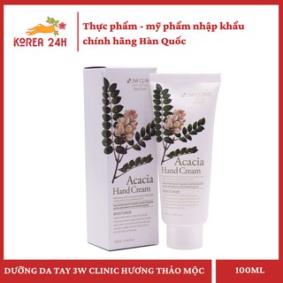 Dưỡng Da Tay 3W Clinic Thảo Mộc (100ml)