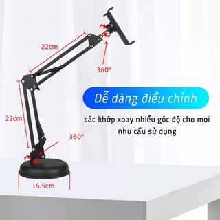 Giá đỡ điện thoại - máy tính bảng chân đứng vocal stents đế tròn