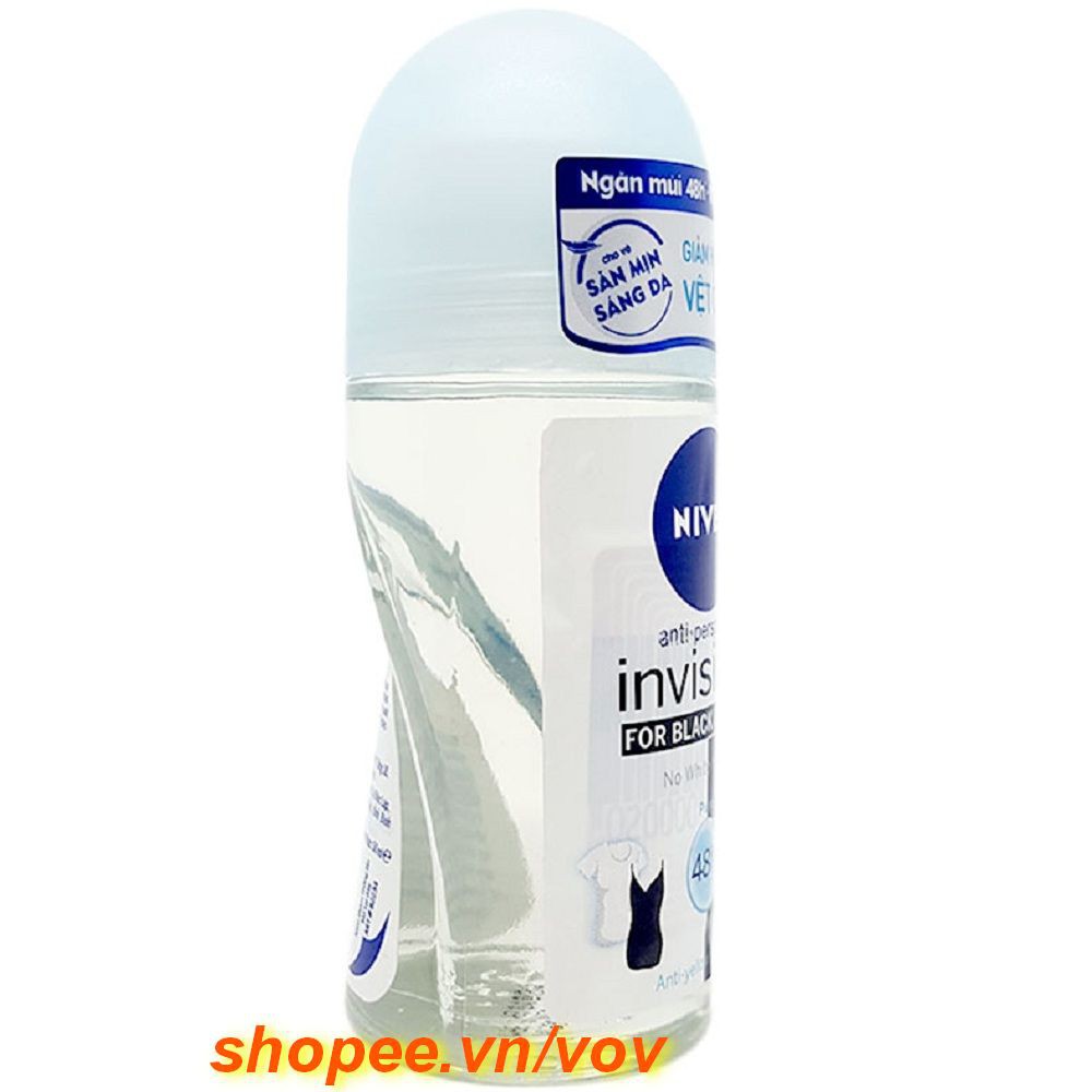 Lăn Khử Mùi Nivea Nữ 50ml Chống Vệt Ố Vàng - 82274 | BigBuy360 - bigbuy360.vn