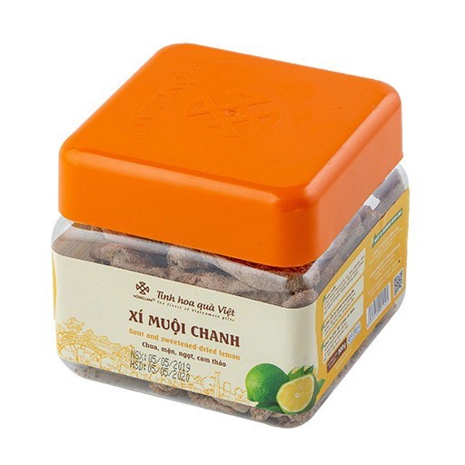 Ô Mai Xí Muội Chanh Hồng Lam Vị Chua Mặn Ngọt Hộp (200g,300g)