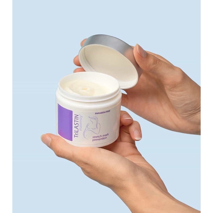 Kem dưỡng giảm rạn da TriLASTIN Maternity Cream Stretch Mark Prevention (hiệu quả trong và sau khi mang thai)