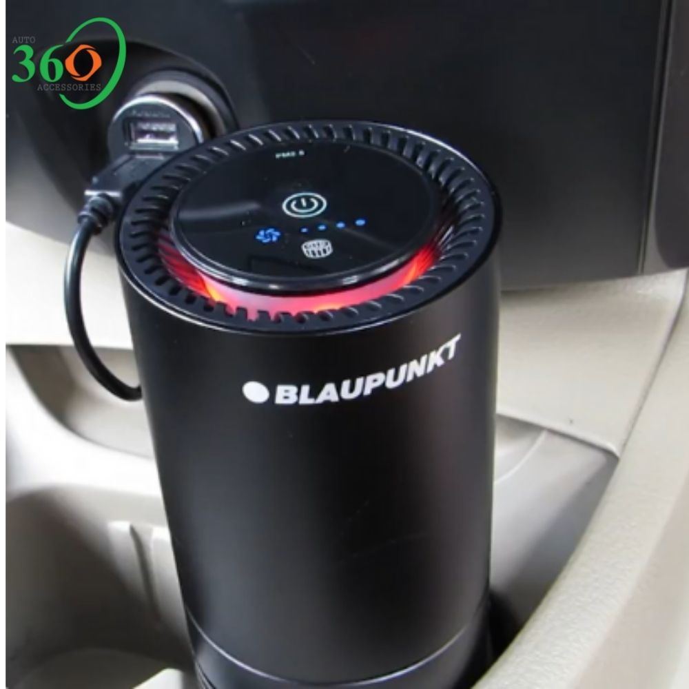 Máy lọc không khí ô tô Blaupunkt AP 1.1, lọc không khí ô tô bộ lọc Hepa, PM2.5, đèn UV diệt khuẩn