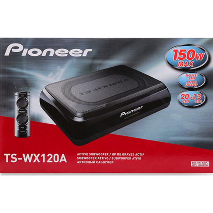 Loa Sub Gầm Ghế PIONEER TS-WX 120A  - Loa Sub Điện Siêu Trầm Công Suất 150W Cực Khoẻ Cho Ô Tô Xe Hơi