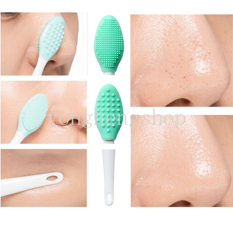 Cọ Silicone Vệ Sinh Mũi Hai Mặt Làm Sạch Sâu Tiện Dụng