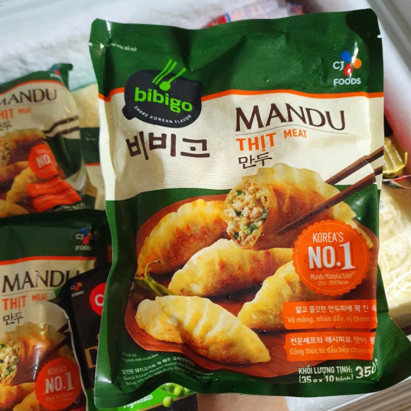 Bánh xếp Mandu Hàn quốc Bibigo