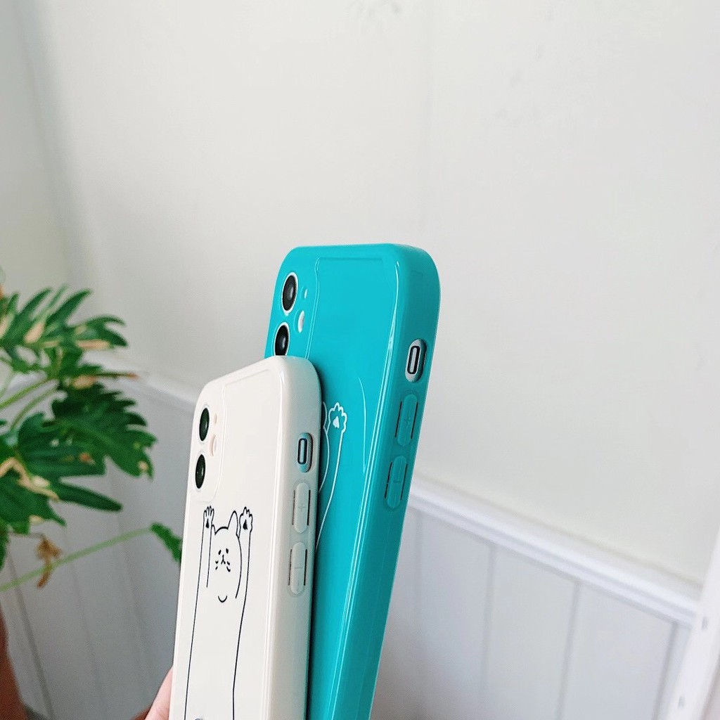Ốp điện thoại TPU họa tiết mèo dễ thương cho iPhone 7 Plus / 8 + / X / Xr / Xs Max / 11 Pro Max / 12 Pro Max / 12 Mini | BigBuy360 - bigbuy360.vn