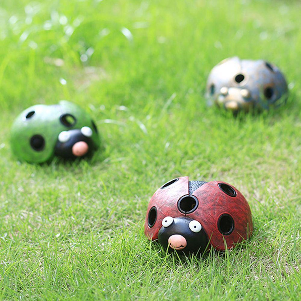 YNATURAL Nhân Vật Bọ Rùa Bằng Nhựa Resin Trang Trí Sân Vườn