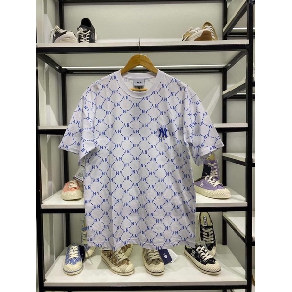 Áo tee MLB monogram ss22