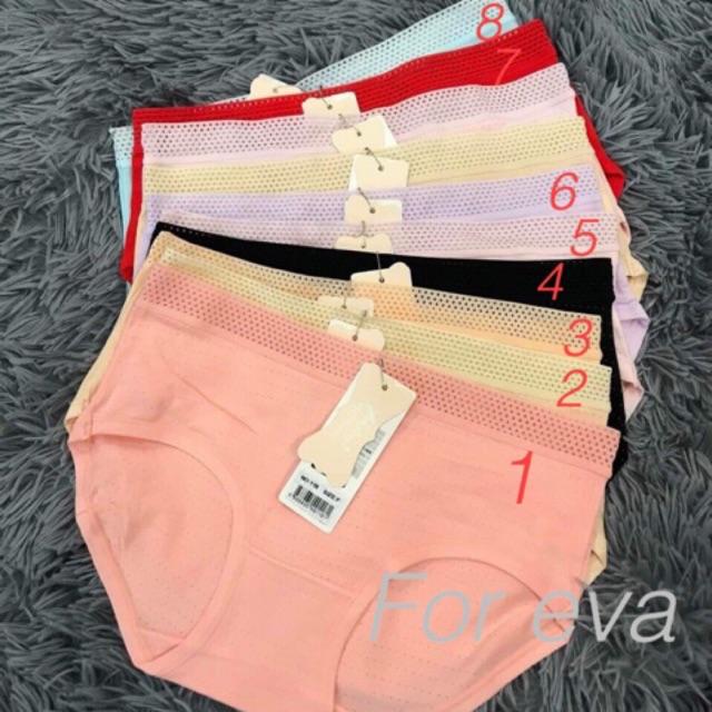 Quần cotton thông hơi Hàn Quốc siêu mát