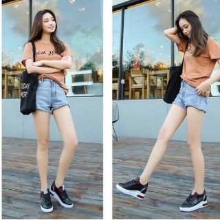 Giày thể thao độn đế 7cm cổ cao