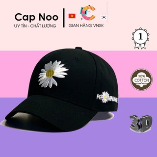 Mũ lưỡi trai đẹp nón kết hoa cúc  nam nữ miễn phí vận chuyển siêu ưu đãi cực chất