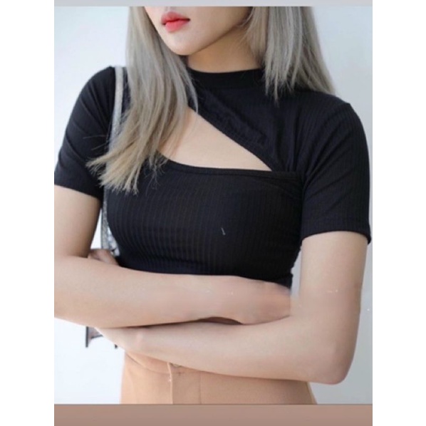 ÁO CROPTOP KHOÉT NGỰC 😍😍