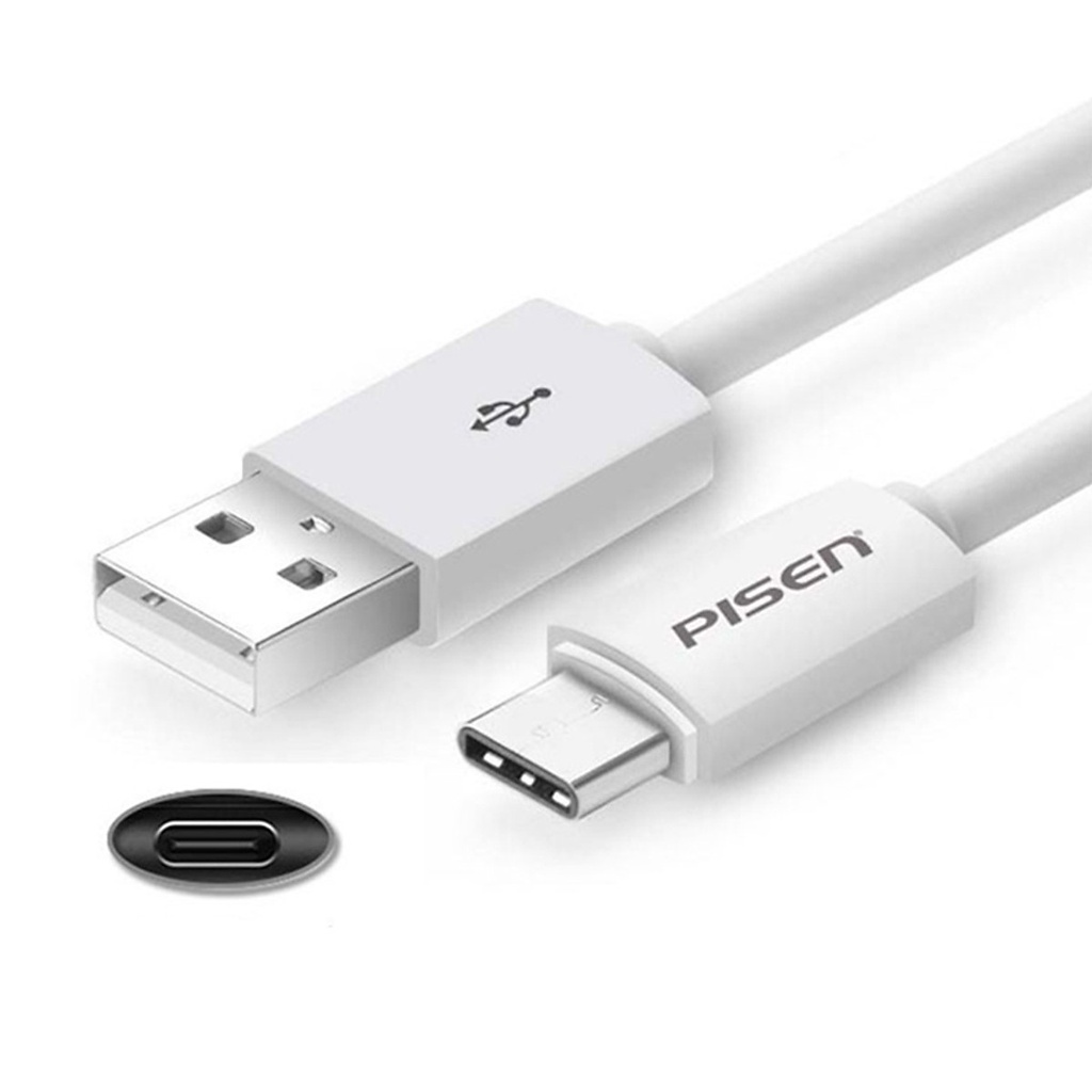 Dây Cáp Sạc USB Type C Pise - Hàng Chính Hãng
