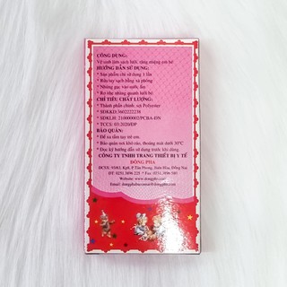 Gạc rơ lưỡi Đông Fa 3 con nai (1 hộp 5 cái gạc)