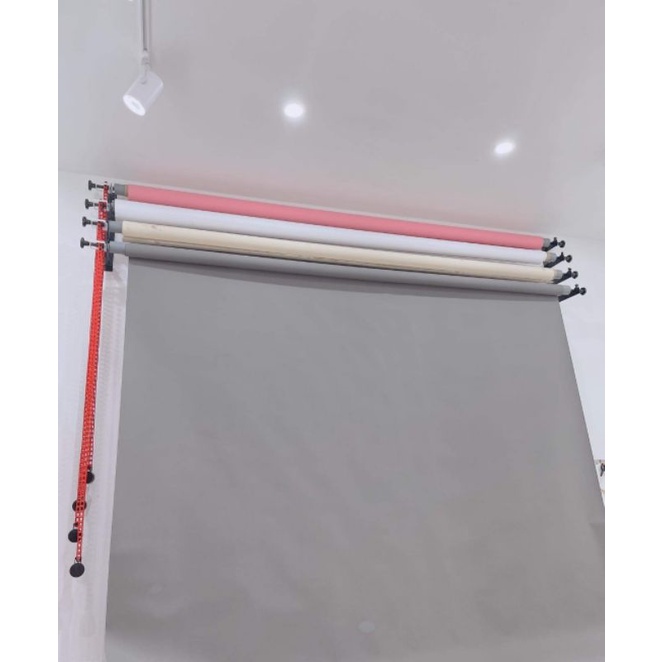 Phông giấy khổ lớn 5m x 2m7 không bóng dùng cho studio thời trang và ảnh viện áo cưới - AUG Camera &amp; Decor Hà nội