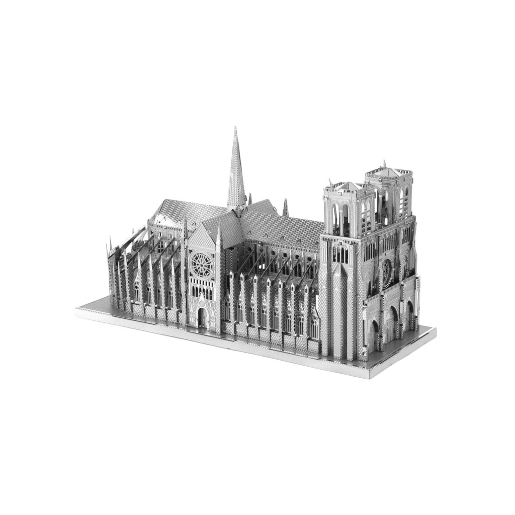 Mô Hình Lắp Ráp 3d Nhà Thờ Đức Bà Paris