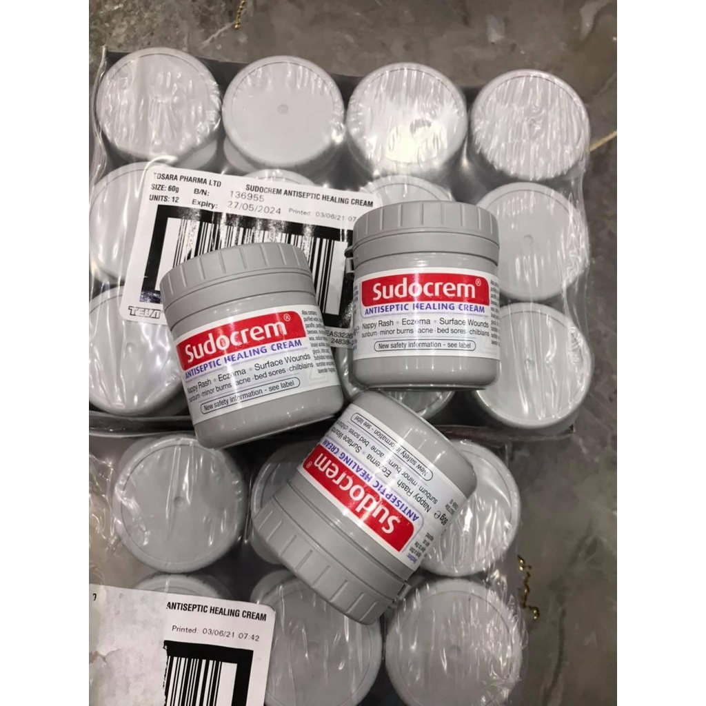 Kem Chống Hăm - Kem Tri hâm SUDOCREM lọ 60g Hàng Chính Hãng