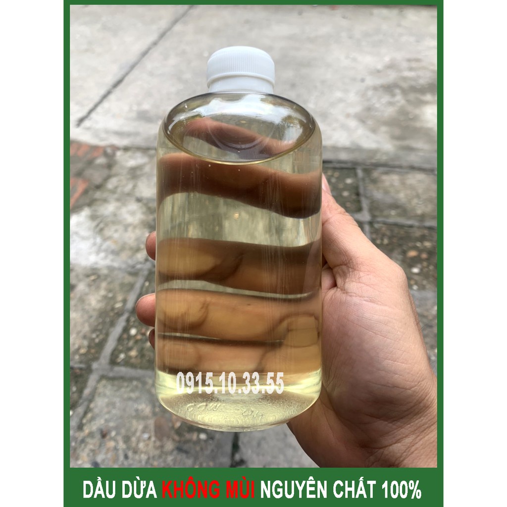 Tinh Dầu Dừa Bến Tre KHÔNG MÙI , nguyên chất 100% ( Massge, dưỡng thể, chống rạn bà bầu, chống hăm cho bé,,,,)