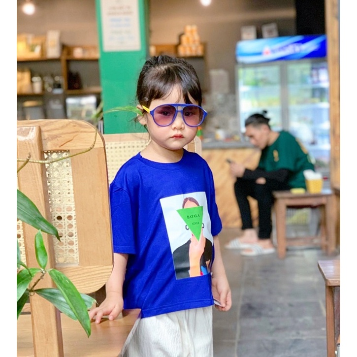 Áo Phông Cotton Batala Kids cho bé trai/ bé gái kiểu dáng thụng Hàn Quốc siêu mềm mát