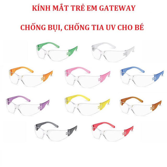 Kính bảo hộ , chống bụi cho bé Gateway Safety