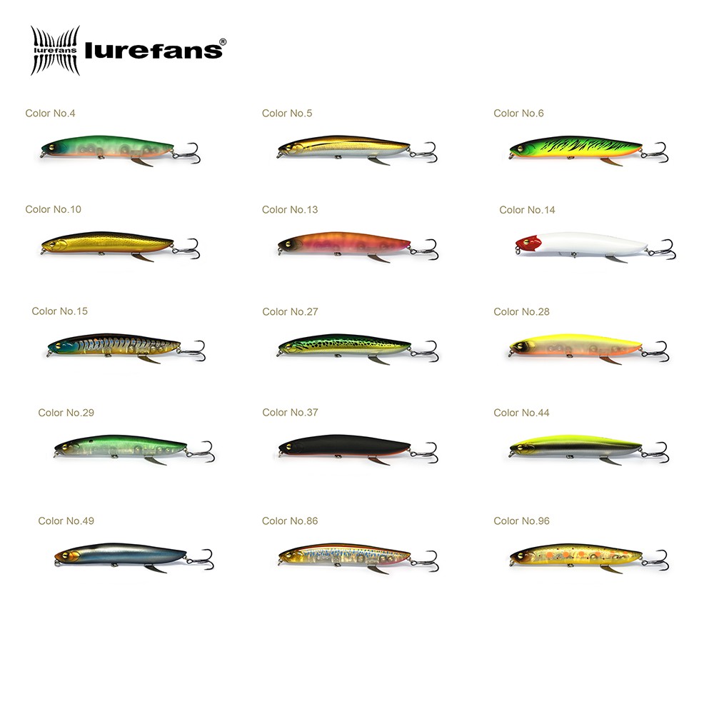 Mồi câu cá chuyên câu cá chẽm lurefans V117 hitalure