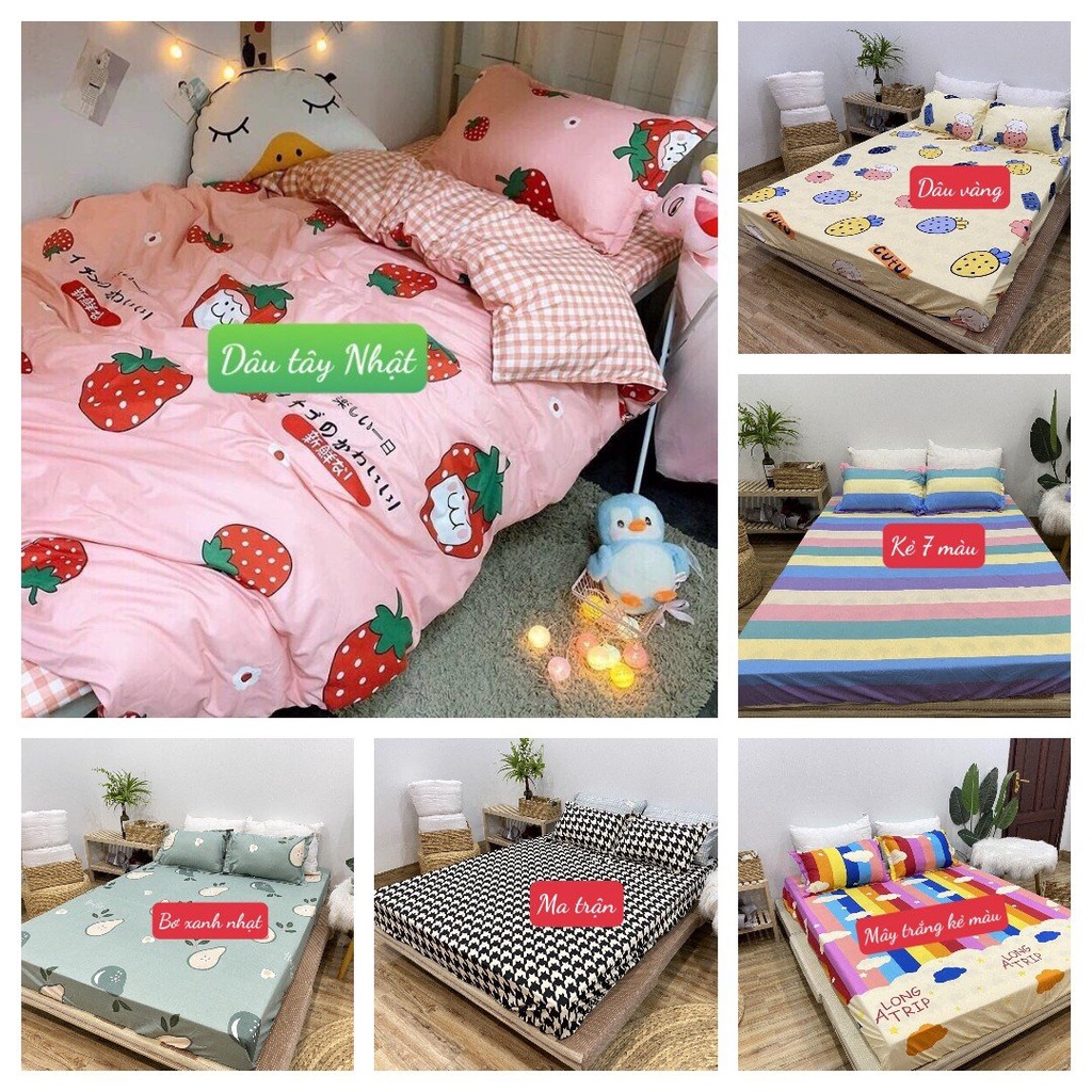 [3 món]Bộ Ga Gối 1m2x1m9 Poly Cotton,Mẫu Mới hot kute,MẪU DOREMON ĐÀN | BigBuy360 - bigbuy360.vn