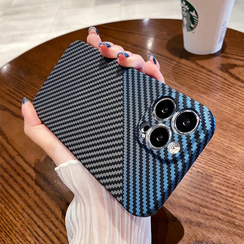 Ốp Điện Thoại Sợi Carbon Chống Sốc Cho iphone Xs Max 11 12 13 Pro Max ip11