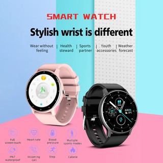 Bộ đồng hồ thông minh bluetooth giám sát nhịp tim cộtle--zl02 màn hình cảm ứng ip67