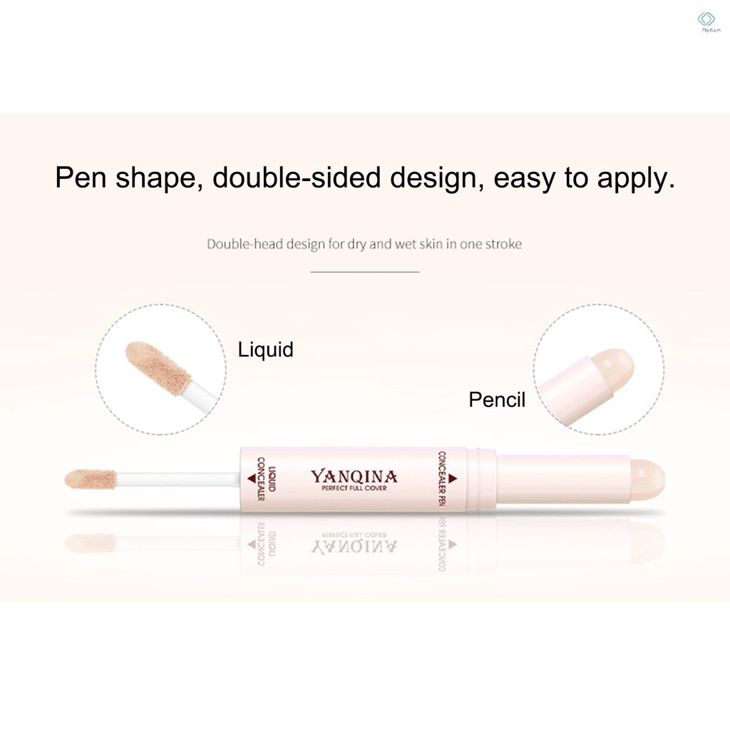Bút che khuyết điểm hai đầu lâu trôi không thấm nước YANQINA
 | BigBuy360 - bigbuy360.vn