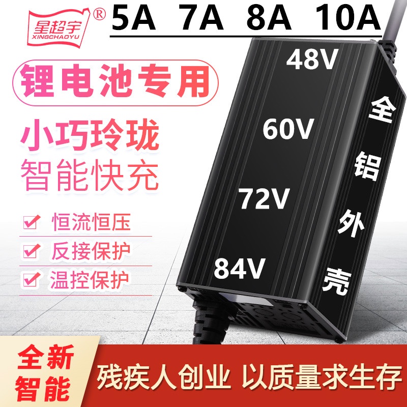 SẠC PIN LITHIUM CHO XE ĐIỆN 87.6V10A