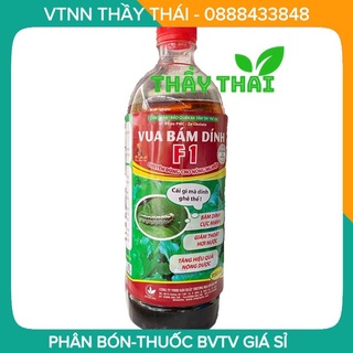 [FREESHIP-XÃ KHO] Vua bám dính F1, 950ml, chống rữa trôi do mưa, sương muối, tăng 65% hiệu quả phân bón thuốc bvtv